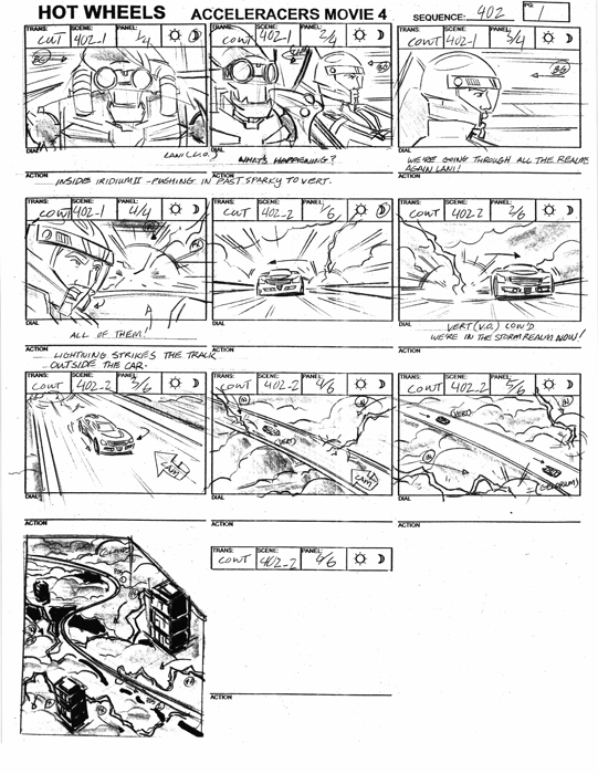 Portfolio - Storyboards - Mainframe - Hot Wheels Acceleracers - The Ultimate Race