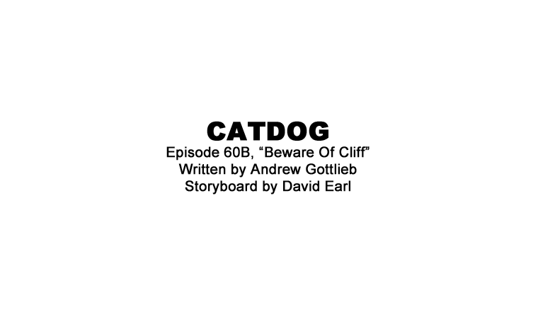 Portfolio - Storyboards - Nickelodeon - Catdog - Beware of Cliff