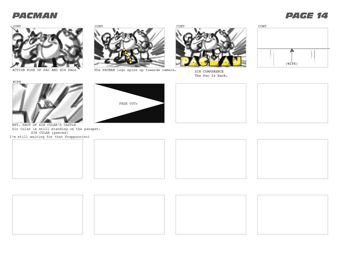 Portfolio - Storyboards - Sprite - Pacman - Start